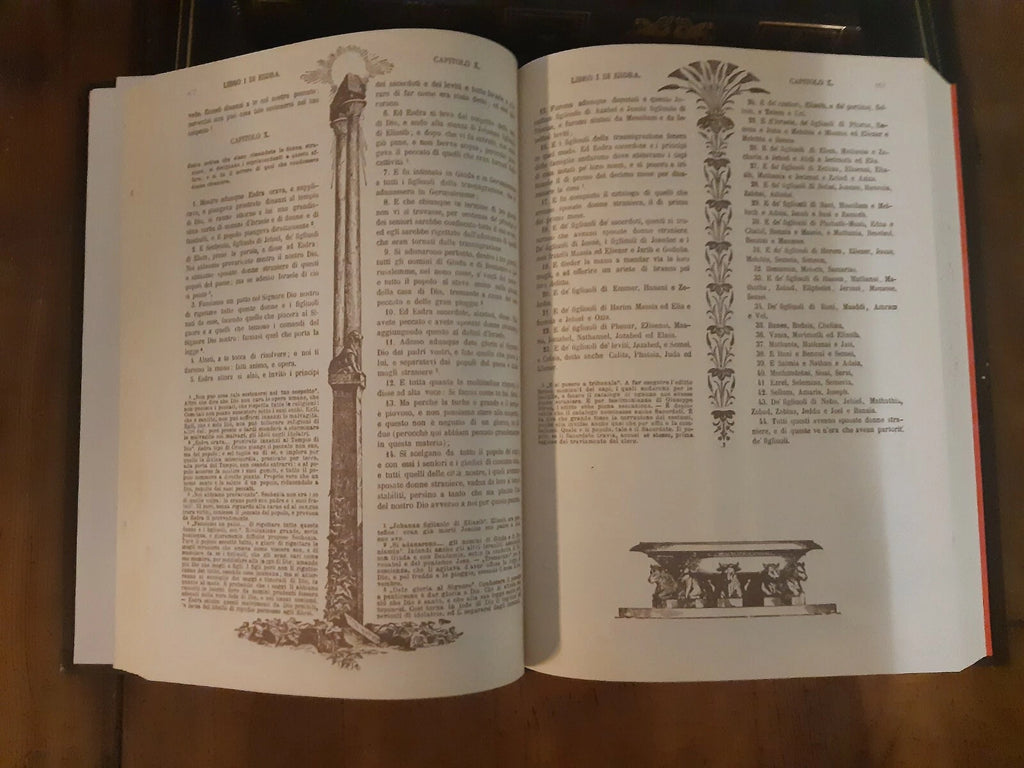 La Sacra Bibbia 4 Volumi - F.lli Spada Editore