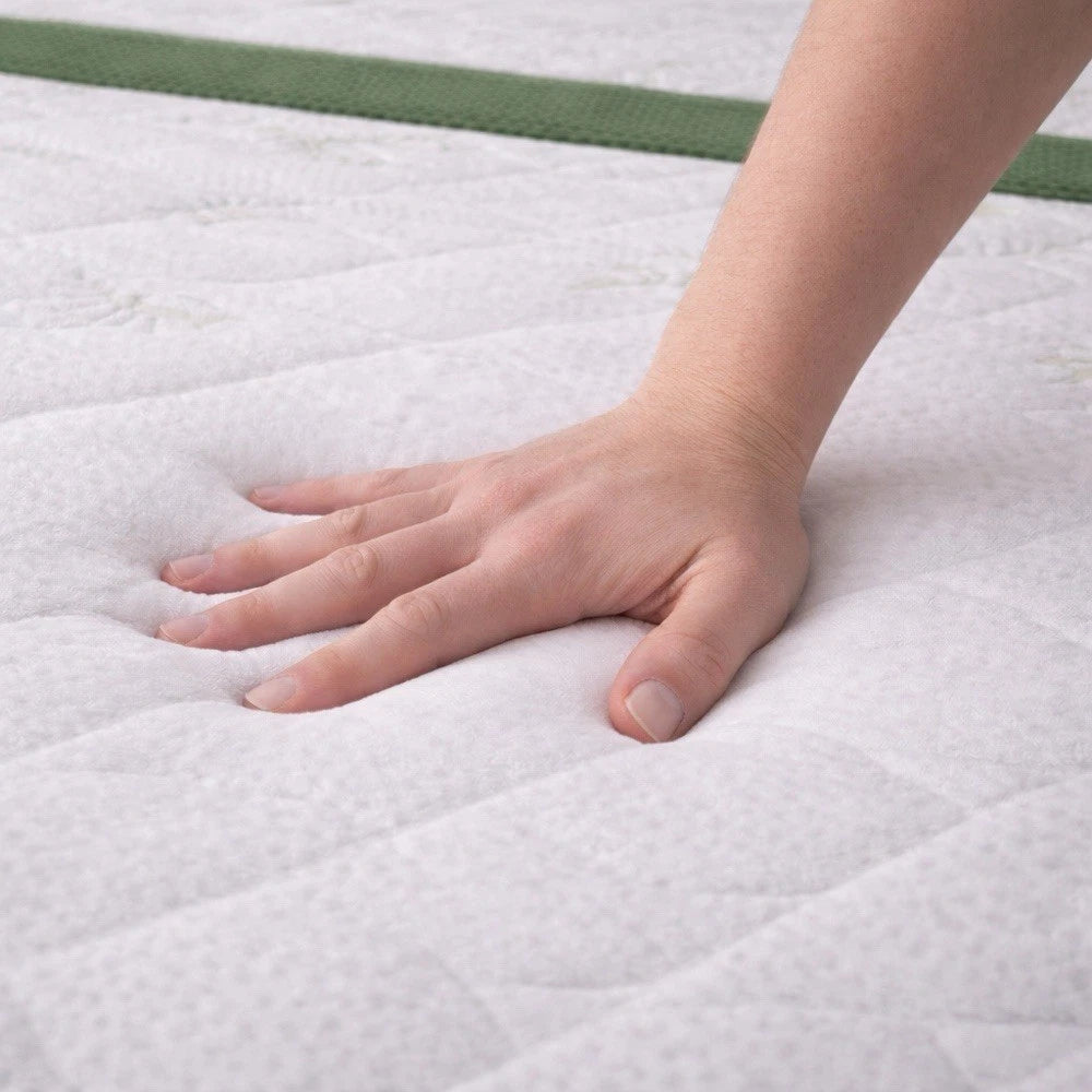 Materasso Singolo Una Piazza Cm 80x190 H25 Memory Foam Aloe Vera Ortopedico Antiacaro Anallergico