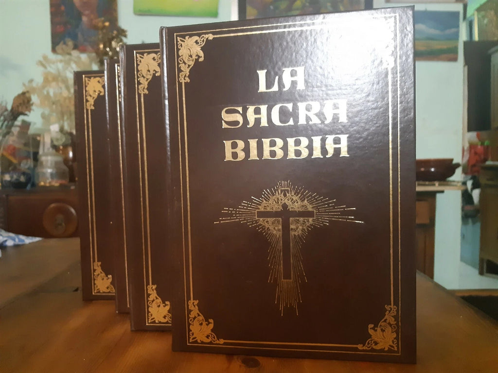 La Sacra Bibbia 4 Volumi - F.lli Spada Editore