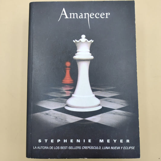 Amanecer – Stephenie Meyer – Buch auf Spanisch