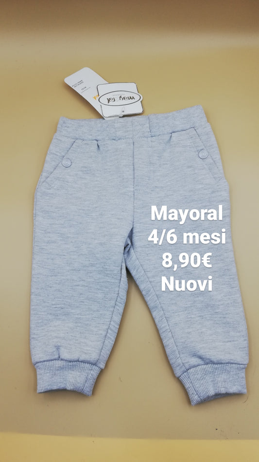 pantaloni tuta bimbo bimba 4/6 mesi Mayoral nuovi