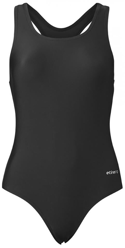 ETIREL black one-piece swimsuit for girls 4 years new
