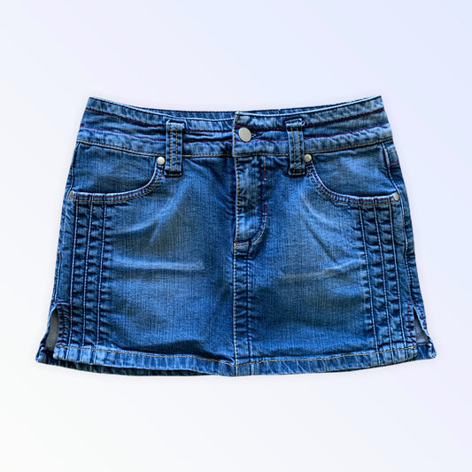 Wit Boy Damen-Jeans-Minirock XS 40