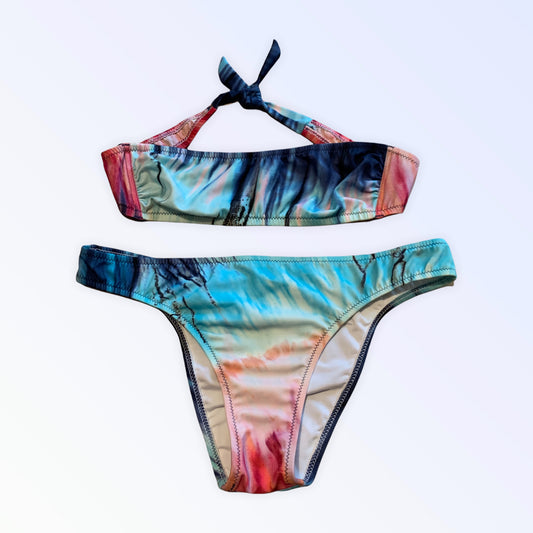 Damen-Bikini-Badeanzug M Schwimmbad