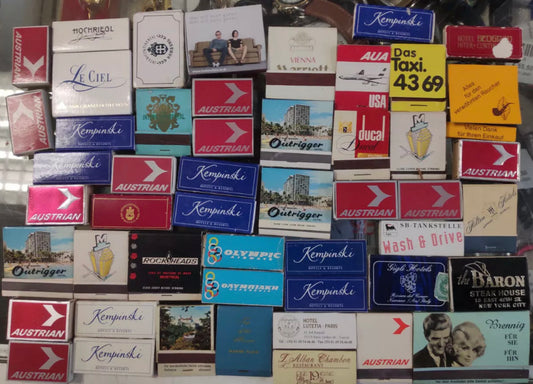 50 Collectible Matchboxes and Matches