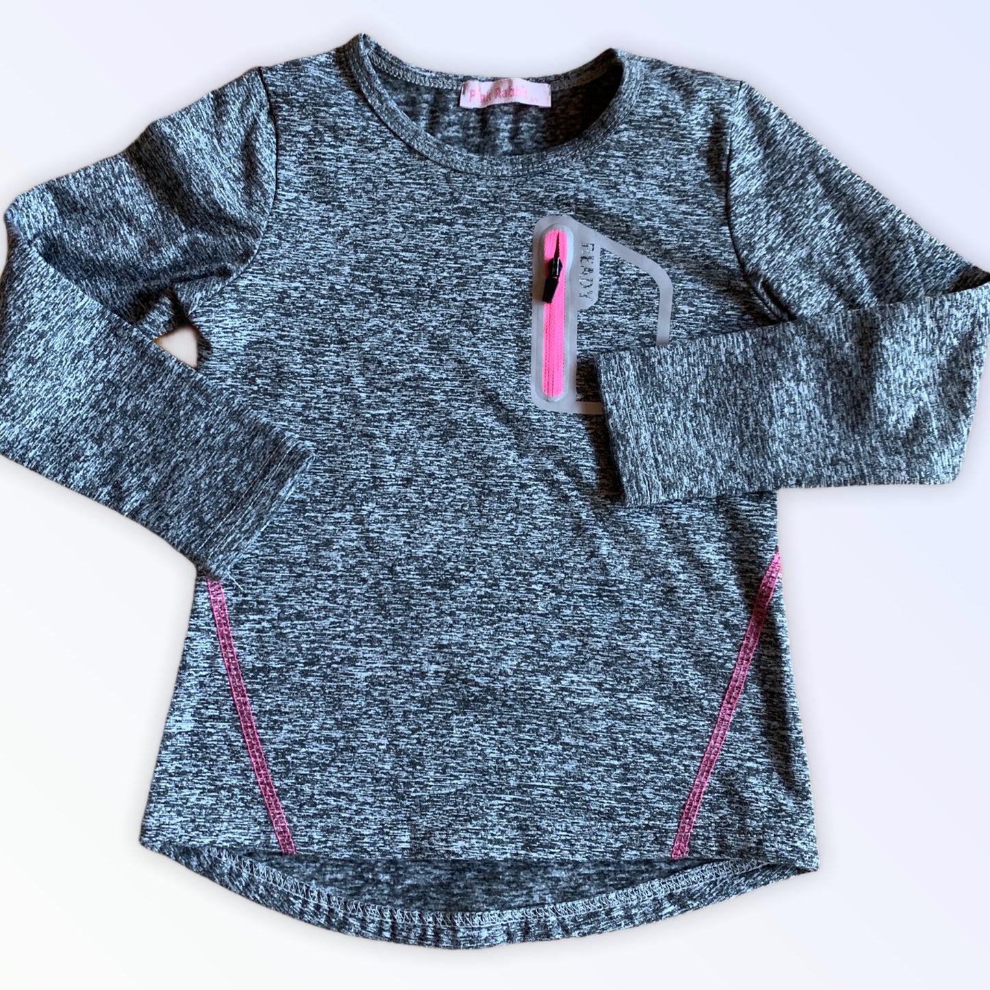 Pink Rabbit technical fabric t-shirt for girls 4 years