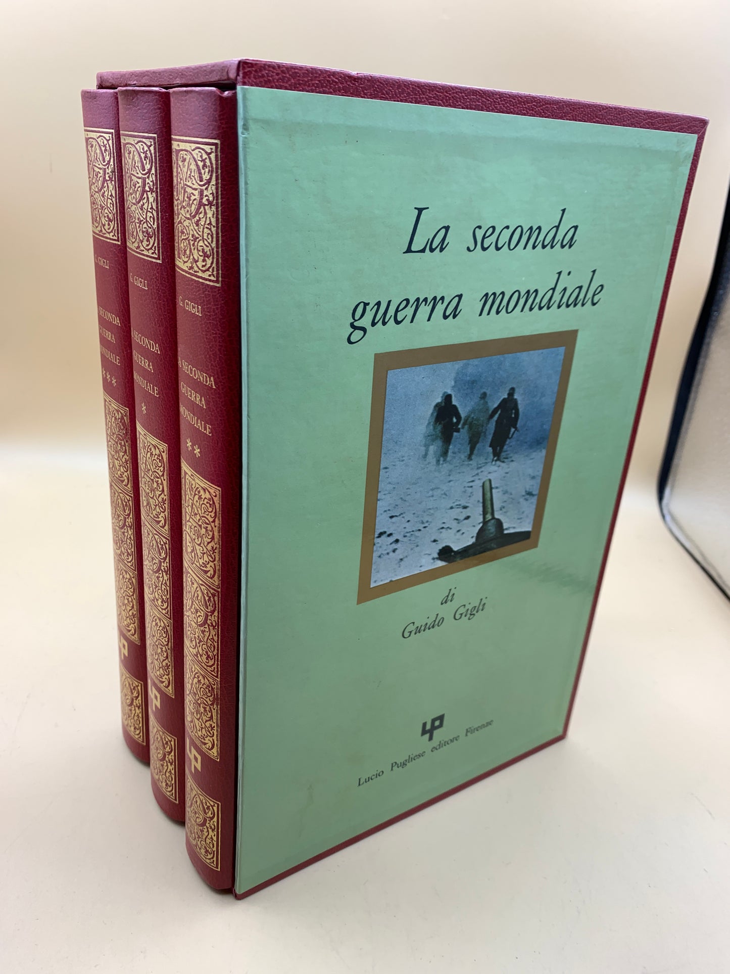 Cofanetto tre volumi La seconda Guerra Mondiale - G. Gigli