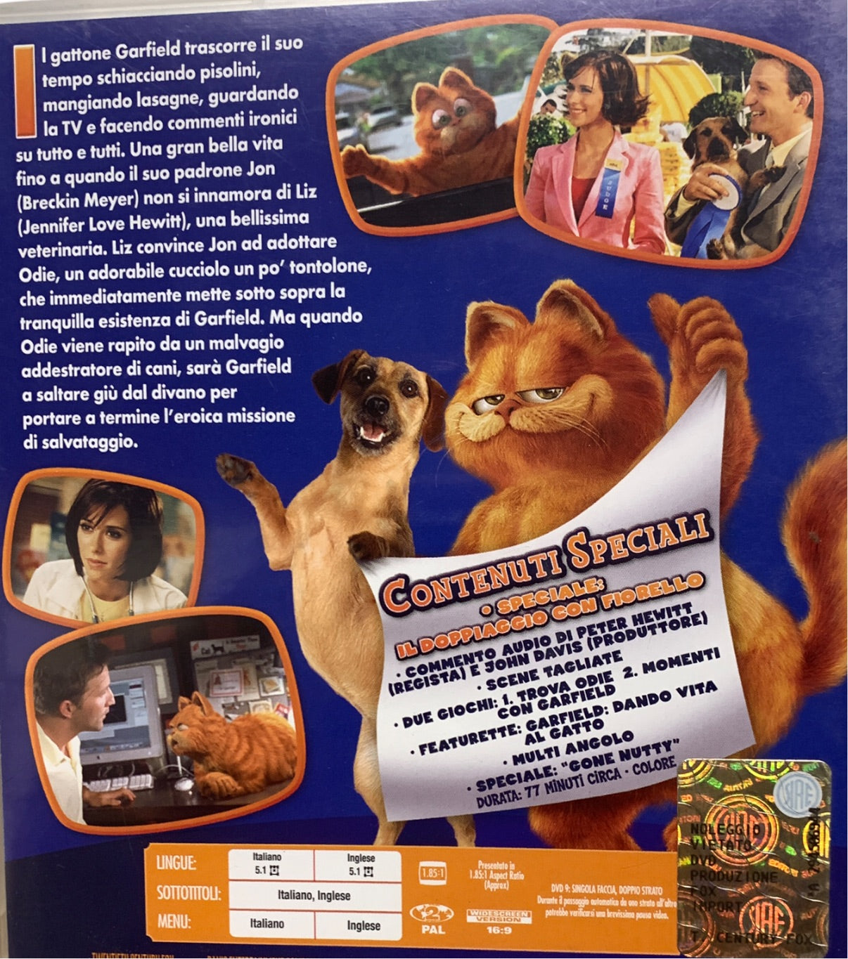 Dvd Garfield - Il film