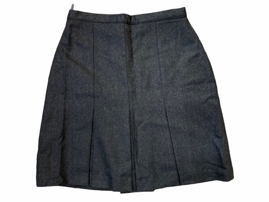 Benetton gray wool skirt size S 42