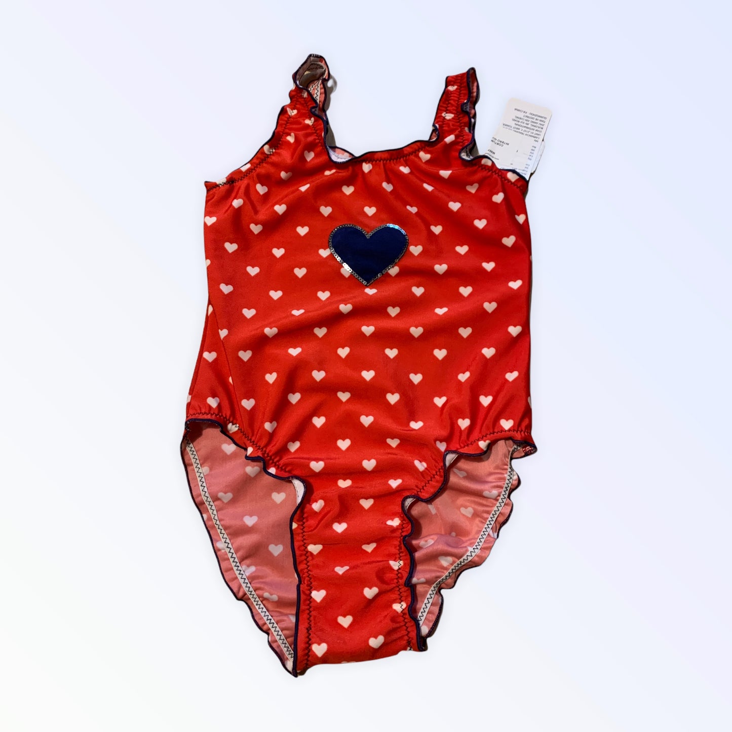 New 8 year old girl's one-piece swimsuit for swimming pool and sea