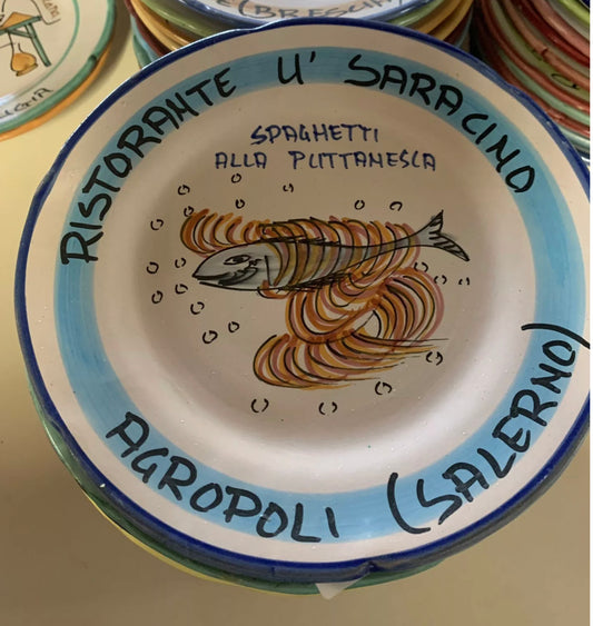 Piatto del Buon Ricordo Ristorante Lepre U’ Saracino Agropoli Salerno Spaghetti