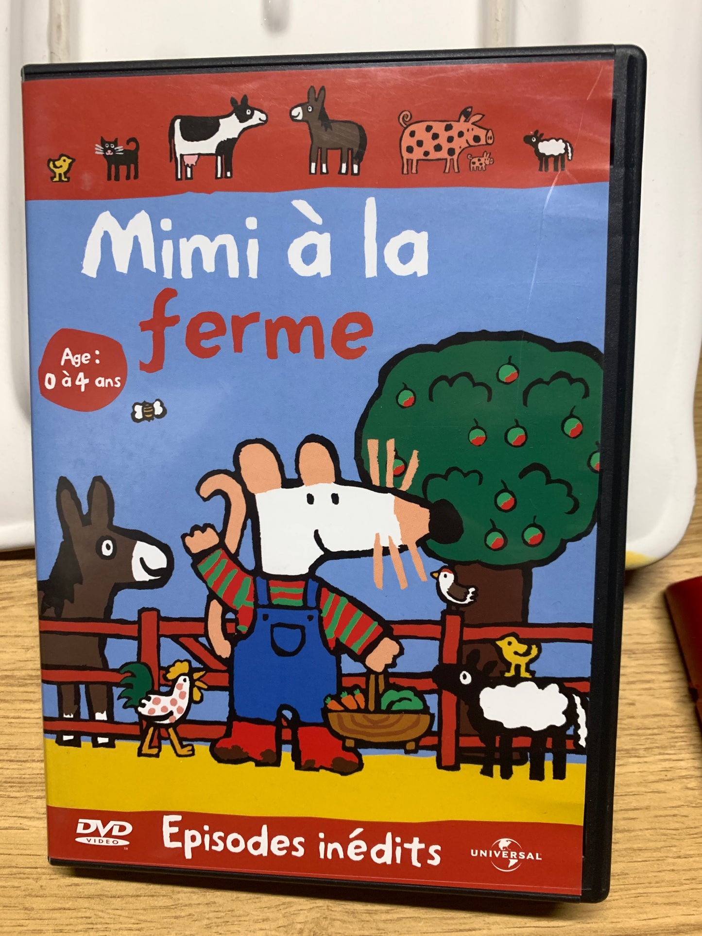 Dvd Mimi à la ferme (in francese) da 0 a 4 anni