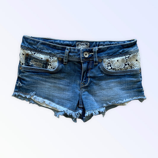 Superdry shorts jeans Women's shorts XS 40
