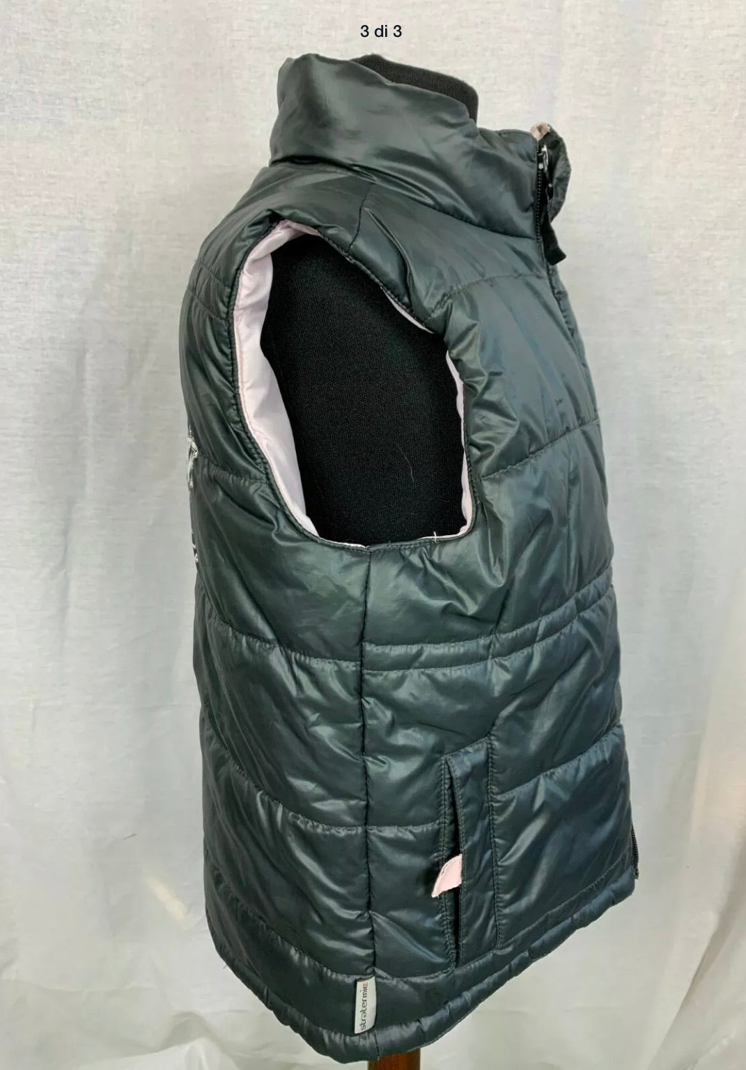 Fouganza Oxylane padded vest 7-8 years old girl horse riding