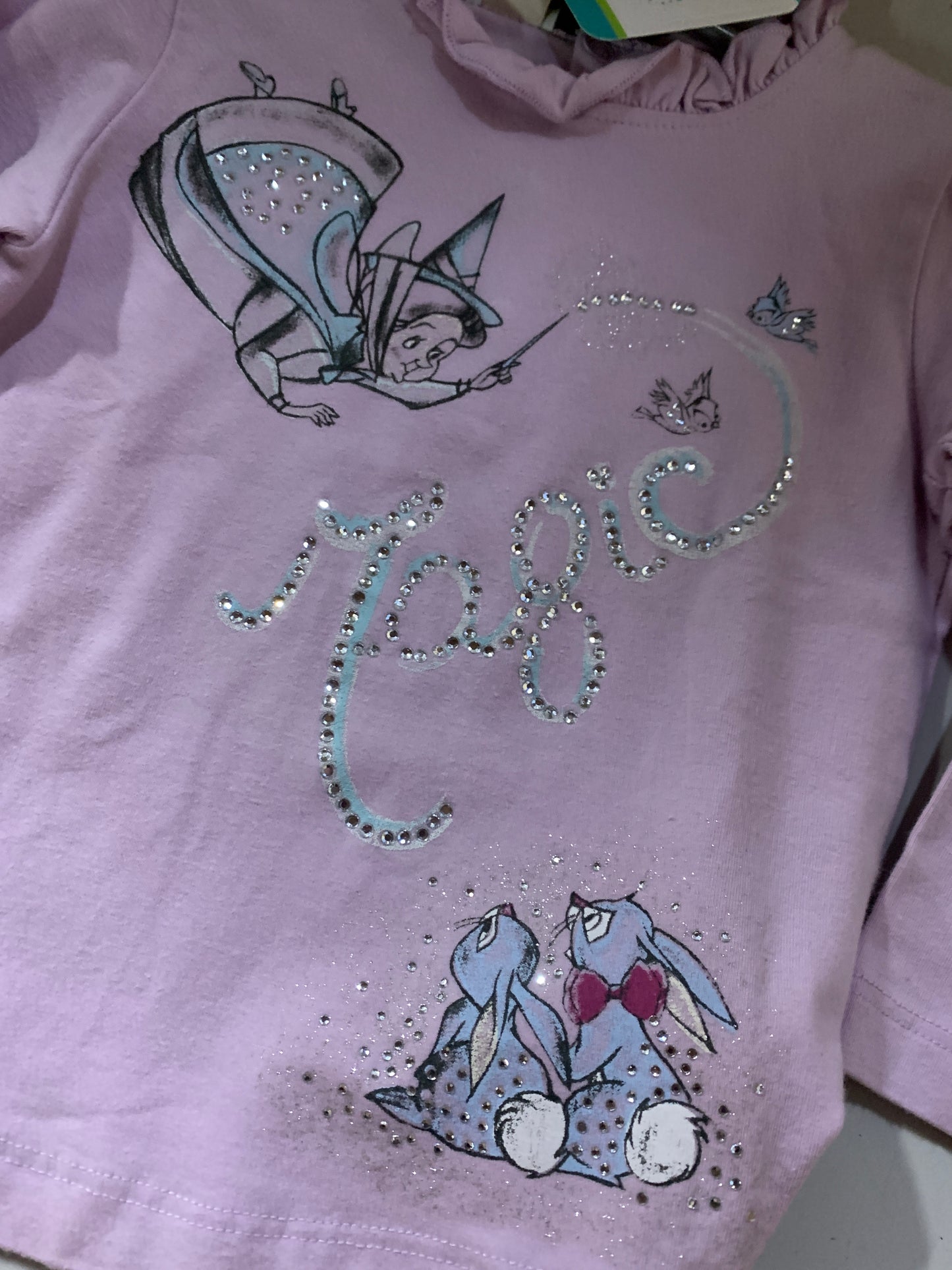 Neues Brums T-Shirt für Mädchen 9 Monate lila