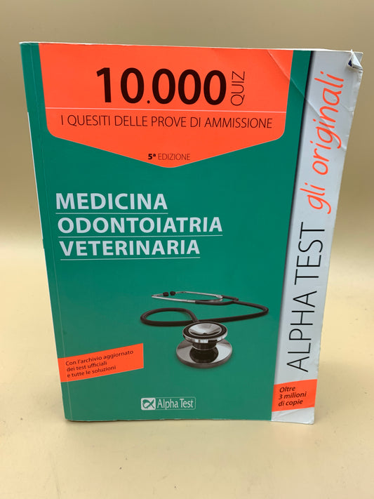 Alpha Test. 10000 quizzes. The questions of the admission tests for Veterinary Dentistry Medicine