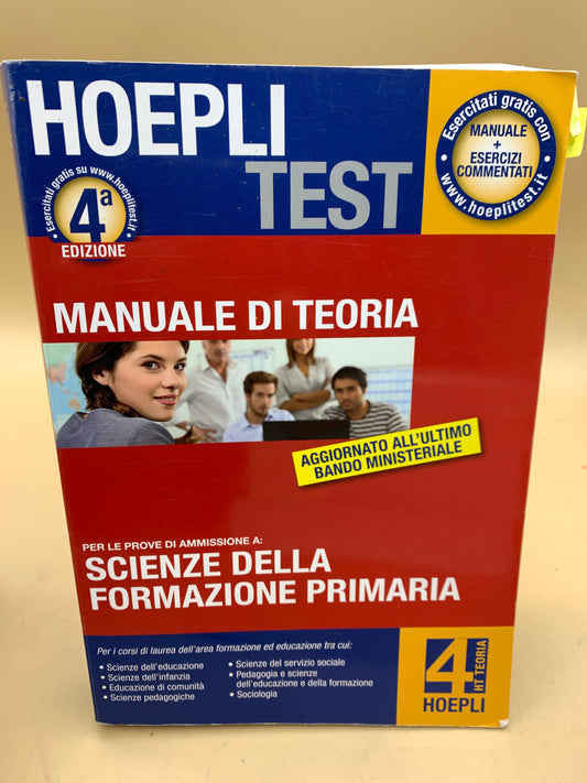 Hoepli Test scienze della formazione primaria - manuale di teoria