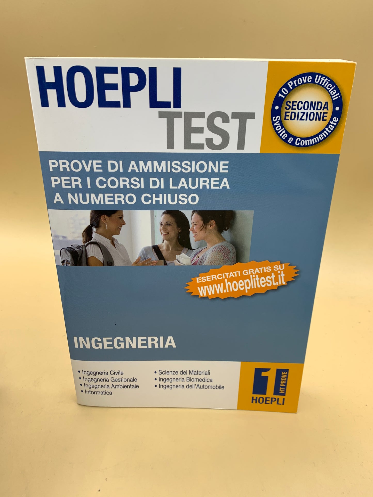 Hoepli test. Admission tests for limited number degree courses. Engineering (Vol. 1)