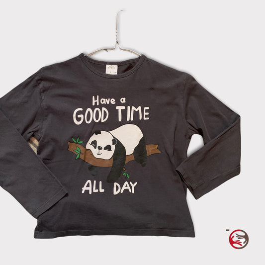 Leichtes Panda-T-Shirt von Zara für Kinder ab 8 Jahren