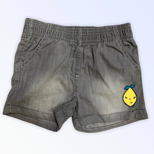 New lemon shorts for girls 4-6 years old