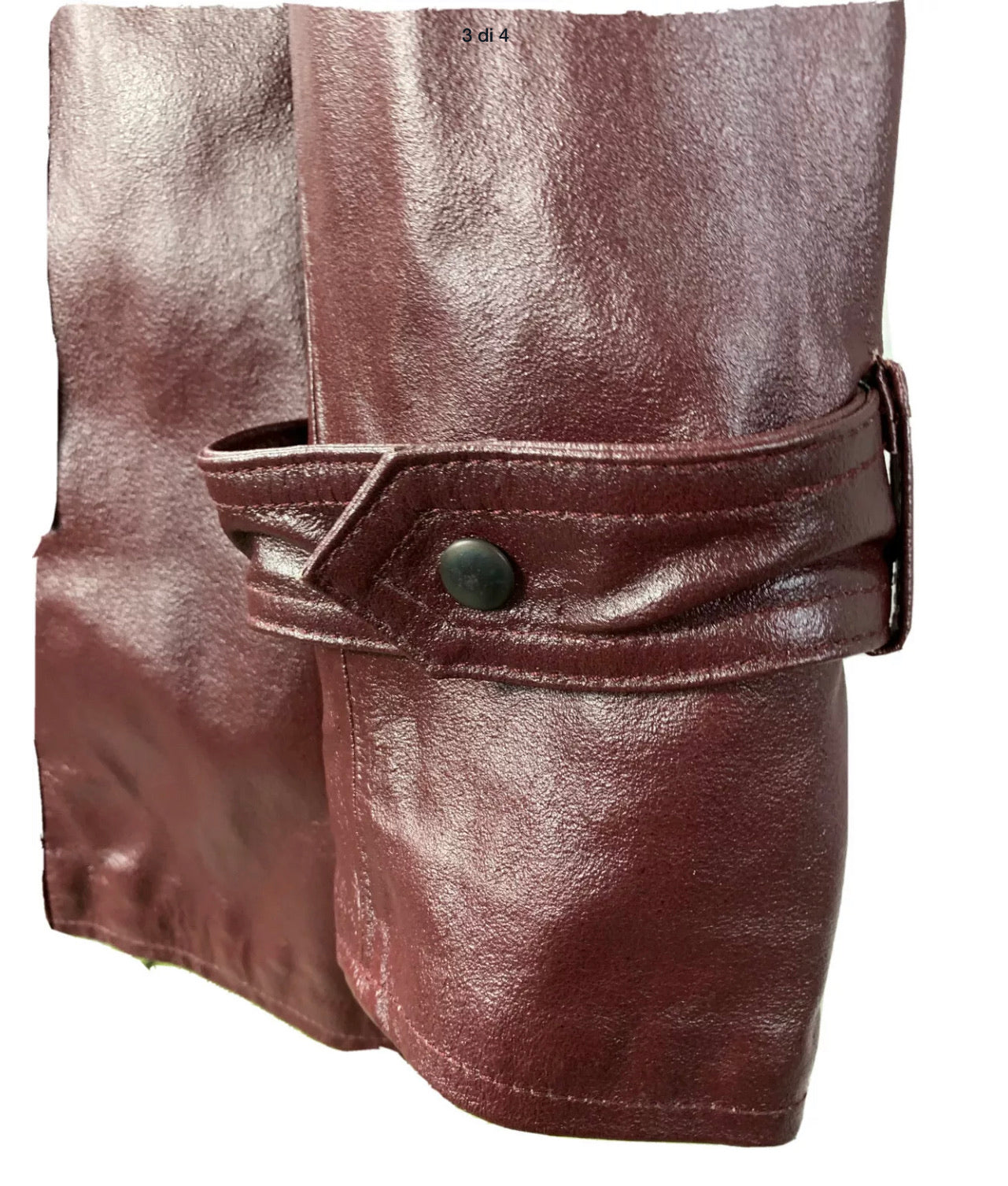 Motivi leather jacket coat size M 