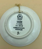 Teller Royal Copenhagen Fajance 15-2010 KØBENHAVNS RÅDHUS Dänemark