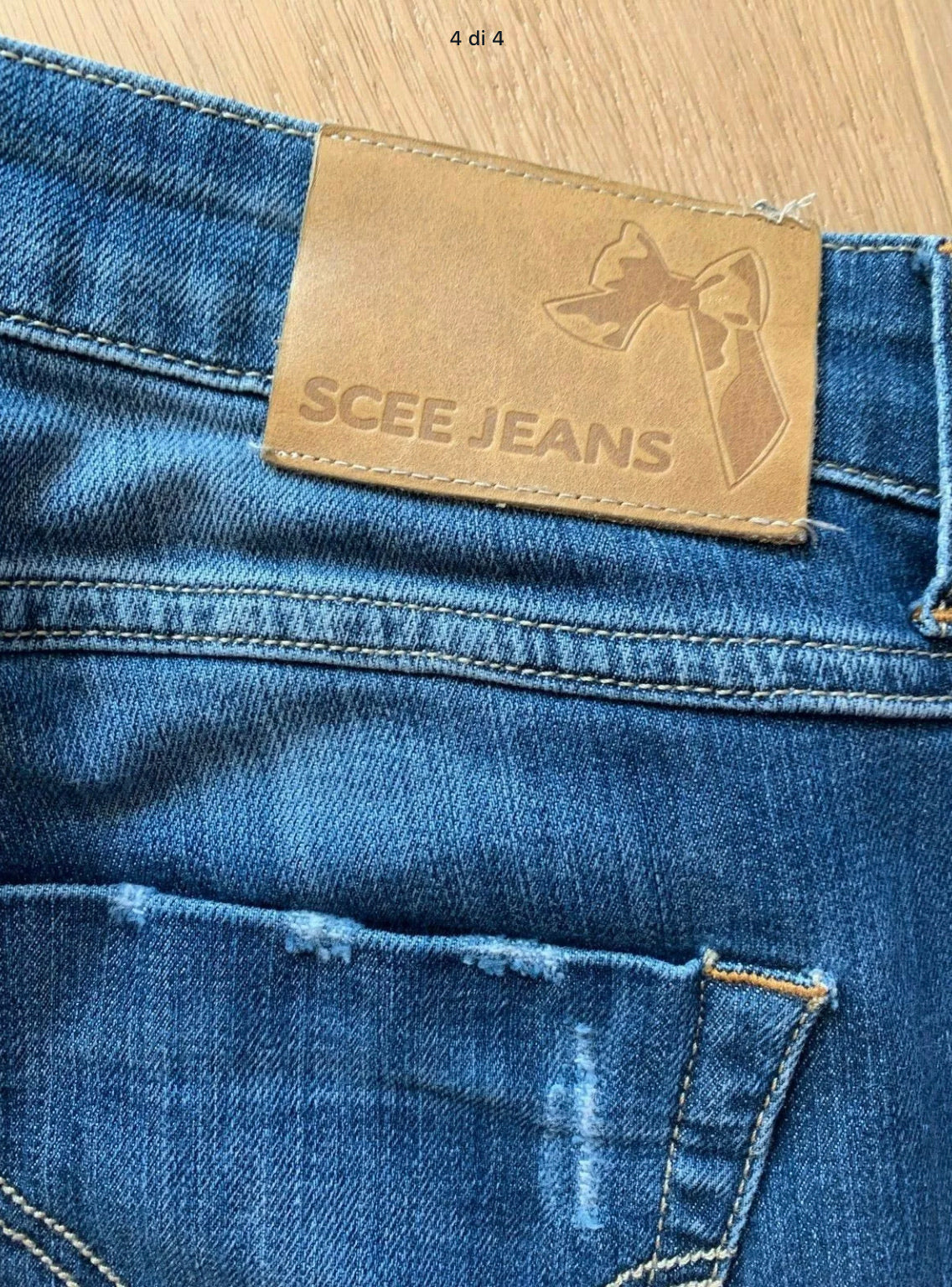 SCEE TWIN-SET By Simona Barbieri jeans donna TG. 29 S/M 42-44