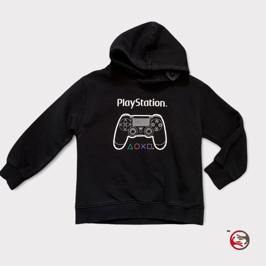 Schwarzes PlayStation-Sweatshirt für Kinder ab 8 Jahren