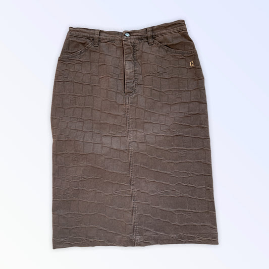 GIO' ANNA Brown Skirt Size S 42