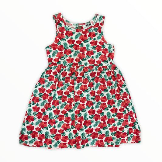 Summer pinafore dress for girls 9-10 years old