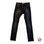 Schwarze Damenjeans Please XXS
