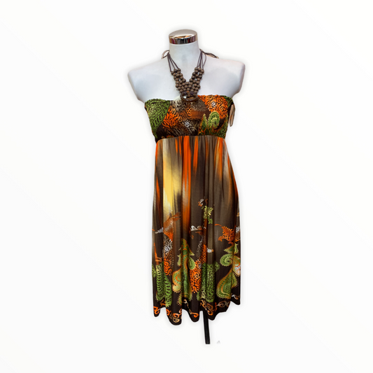 Afrika-Kleid Größe S Damen