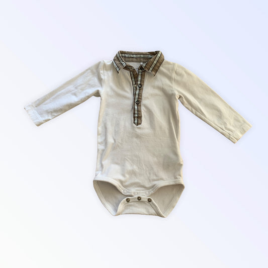 Name.it Hemd-Body aus Baumwolle für Neugeborene im Alter von 6–9 Monaten