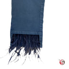 Rinascimento Damenjeans in Petrolgrün XS