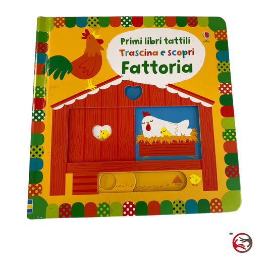 First tactile books - Drag and discover - Farm