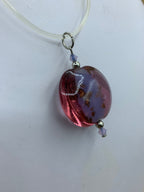 Halskette mit Glasanhänger