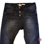 Schwarze Damenjeans Please XXS