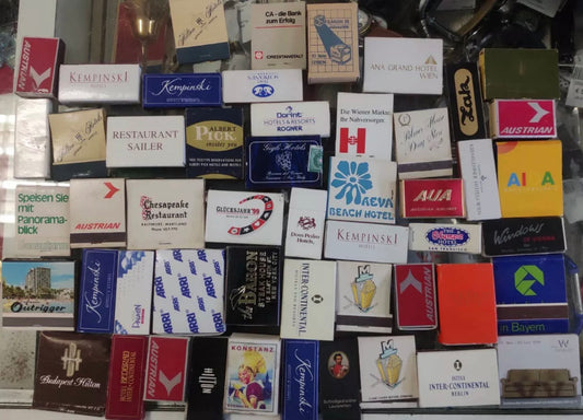 50 Collectible Matchboxes and Matches