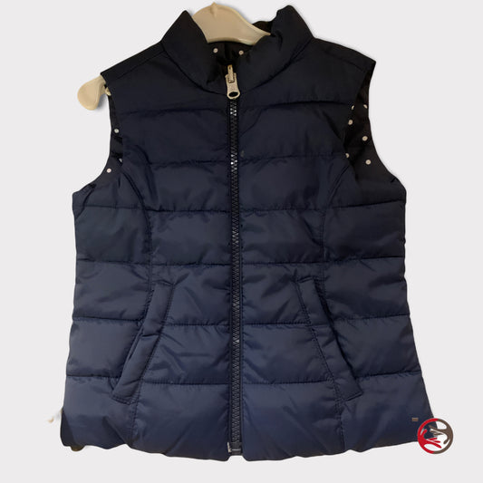 Benetton padded vest for girls 12-24 months 1-2 years double-sided