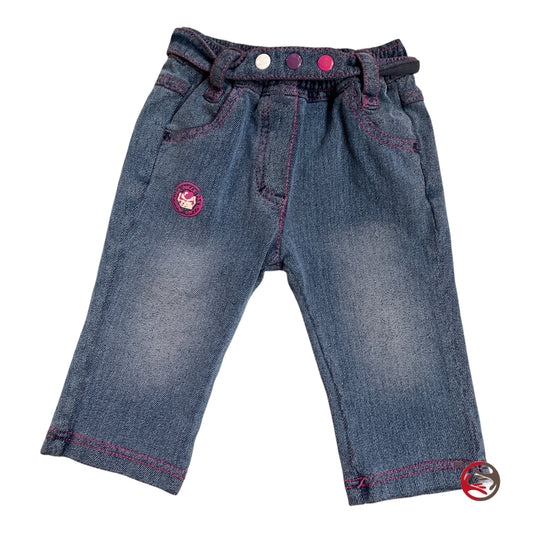 Minibanda Jeanshose für Mädchen, 6 Monate