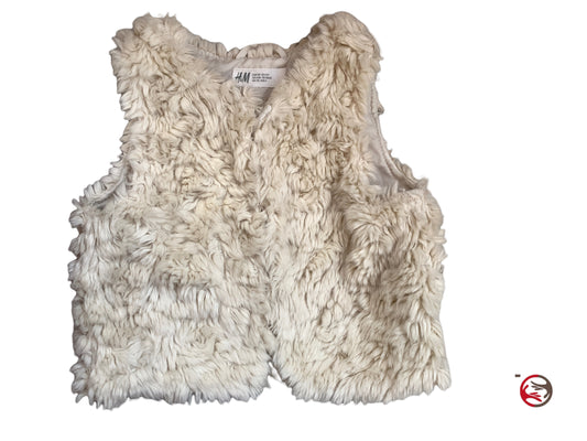 Gilet pelliccia ecologica H&M 4-6 anni