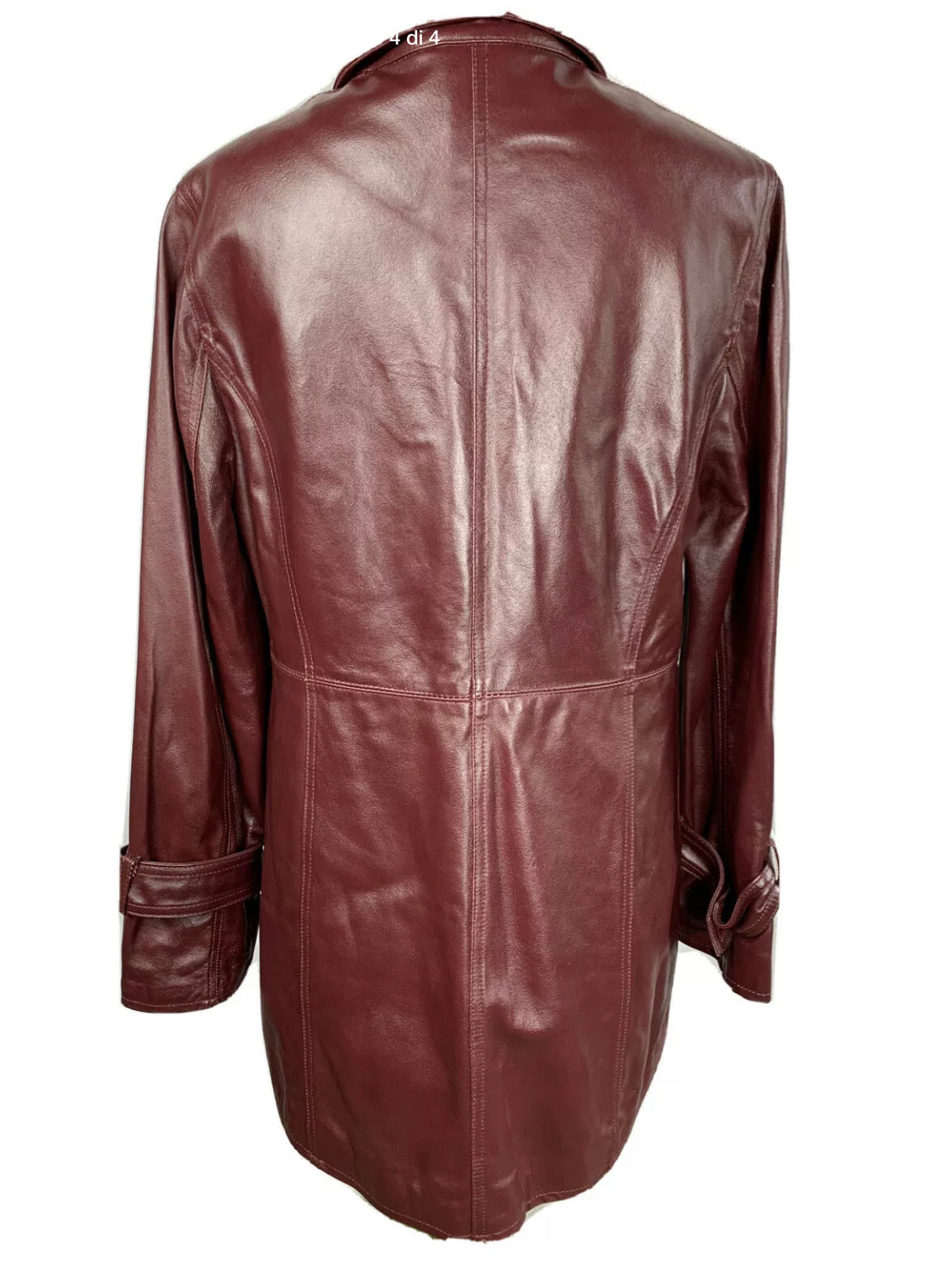 Motivi leather jacket coat size M 