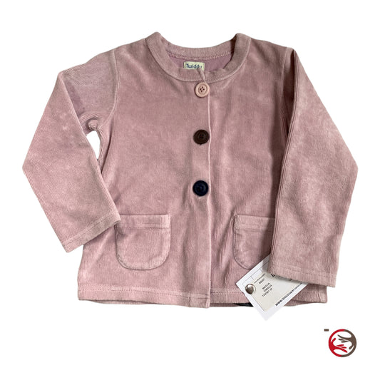Pink chenille sweater for girls Twiddy 2-3 years