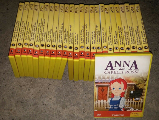 25 DVD Anna dai capelli rossi Serie completa