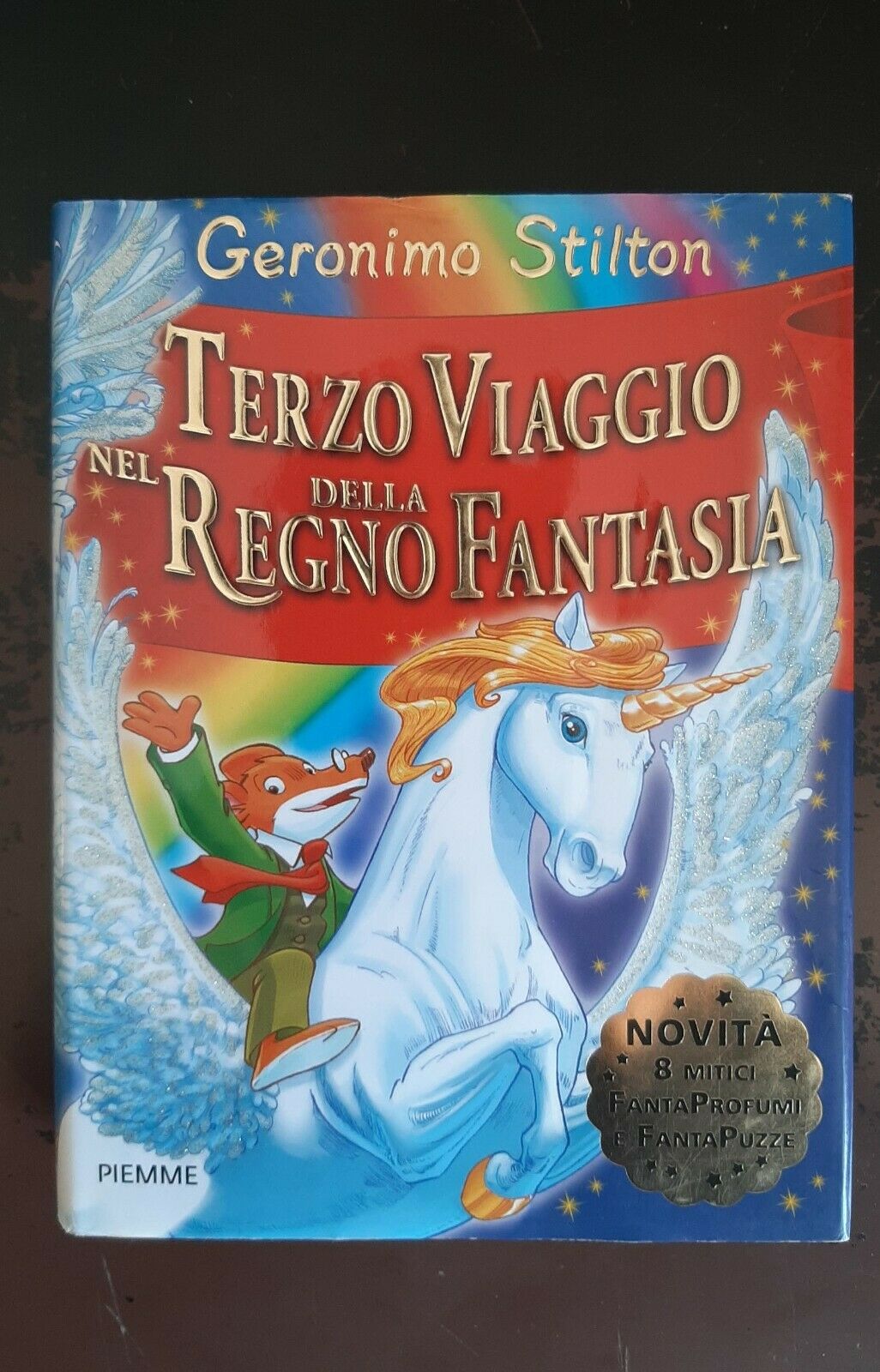 Third journey into the realm of fantasy Geronimo Stilton hardcover